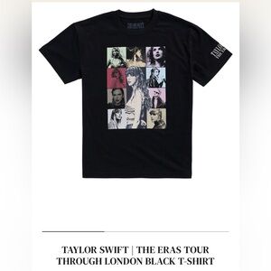 Taylor Swift Eras Tour Black T-Shirt